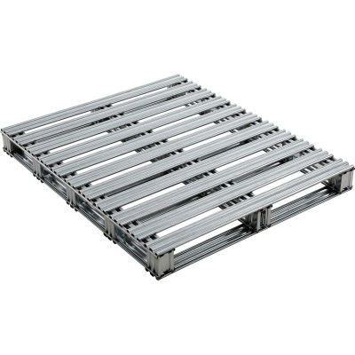 Global Industrial™ Galvanized Steel Pallet - 48"L x 40"W x 4-3/4"H