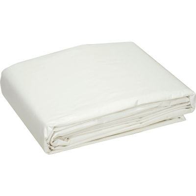 Global Industrial™ 10' x 10' Medium Duty 6 oz. Tarp, White