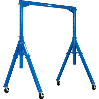 Global Industrial™ Réglable Height Steel Gantry Crane, 10'W x 7'6 »-12'H, capacité de 2000 lb