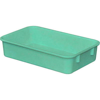 Molded Fiberglass Toteline Nesting Tote 922108 - 9-3/4"L x 6-1/8"W x 2-1/8"H, Green
