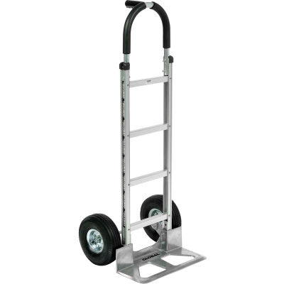 Global Industrial™ Aluminum Hand Truck - Pin Handle - Pneumatic Wheels