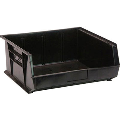 Quantum Conductive Ultra Stack Bin QUS250CO, 16-1/2"W x 14-3/4"D x 7"H - Pkg Qty 6