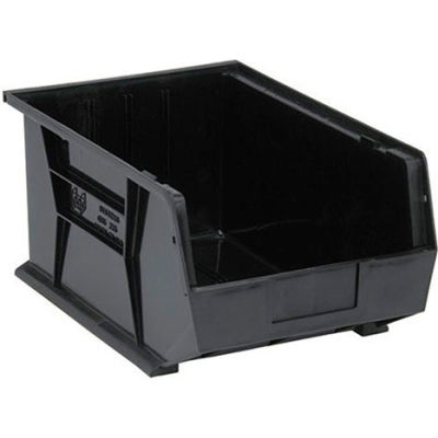 Quantum Conductive Ultra Stack Bin QUS255CO, 11"W x 16"D x 8"H - Pkg Qty 4