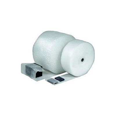 Global Industrial Non Perforated Bubble Rolls, 24"W x 500'L x 3/16"W Thick, Clear, 2/Pack