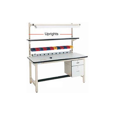 Pro-Line Steel Workbench Uprights, Tan