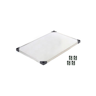 Nexel® S2448SS Stainless Steel Solid Shelf 48"W x 24"D
