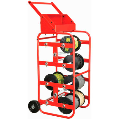 Global Industrial™ Wire Reel Caddy, 31"H x 16"D x 14"W
