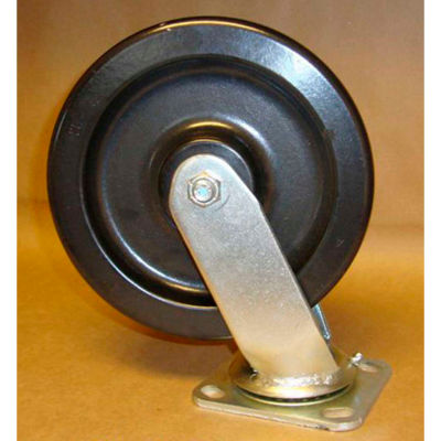 Plastic Casters 8" x 2" for Global Industrial™ Self-Dumping & Low Profile Hoppers