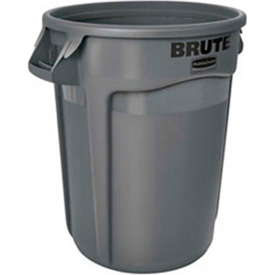 Poubelle Rubbermaid Brute® 2655, 55 gallons - Gris