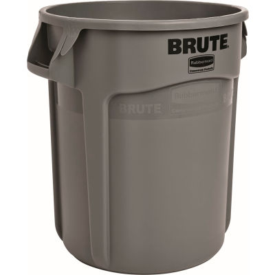 Rubbermaid Brute® 2610 Trash Container 10 Gallon - Gray