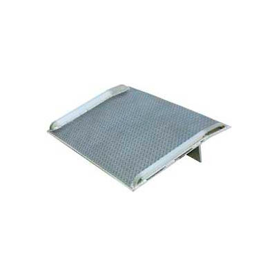 Aluminum Dock Board with Aluminum Curbs BTA-10006042 60x42 10,000 Lb. Cap