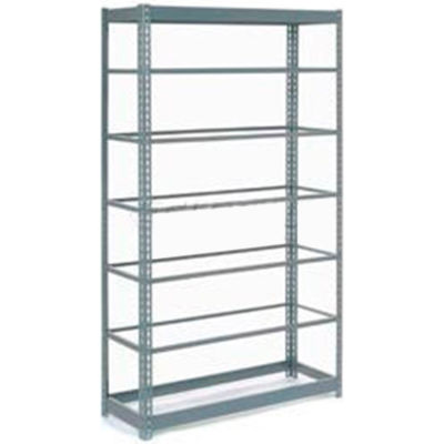Global Industrial™ Heavy Duty Shelving 48"W x 12"D x 84"H With 7 Shelves - No Deck - Gray
