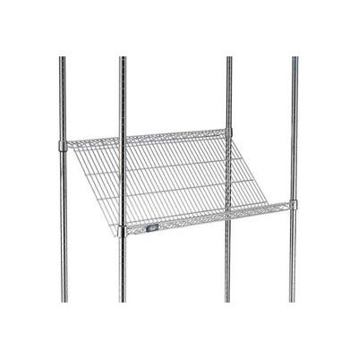 Nexel® SS2436C Chrome Slant Wire Shelf 36"W x 24"D