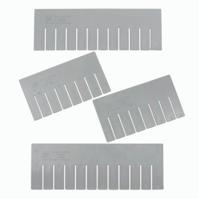 Global Industrial Length Divider DL91050 for Plastic Dividable Grid Container DG91050, Qty 6