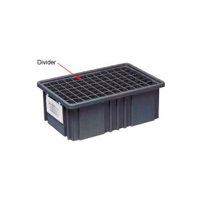 Quantum Conductive Dividable Grid Container Short Divider - DS93030CO, Sold Pack Of 6