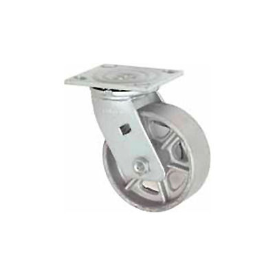 Faultless Swivel Plate Caster 1406-5 5" Steel Wheel