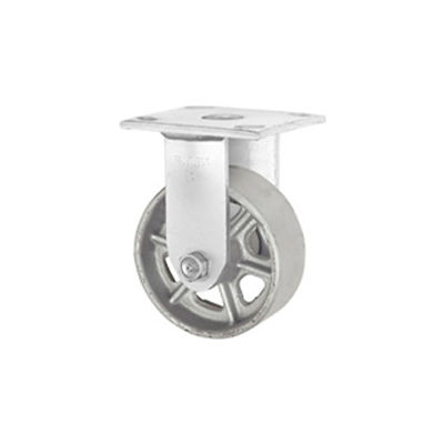 Faultless Rigid Plate Caster 3406-5 5" Steel Wheel
