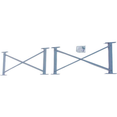 Global Industrial 36" Cantilever Brace For 192" Uprights, 3000-5000 Series, 4/Pack