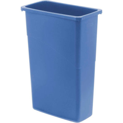 Rubbermaid® Slim Jim® Recycling Can, 23 Gallon, Blue