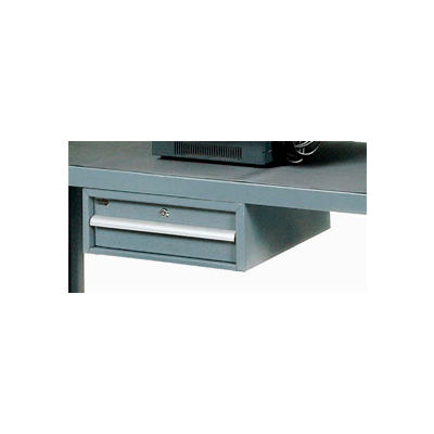 Global Industrial Utility Drawer for Audio Visual Instrument Cart, 17-1/4"L x 20"W x 6-1/2"H