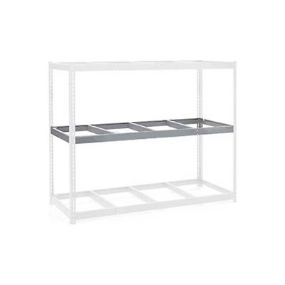 Global Industrial™ Additional Shelf, Double Rivet, No Deck, 48"L x 48"P, Gray, États-Unis