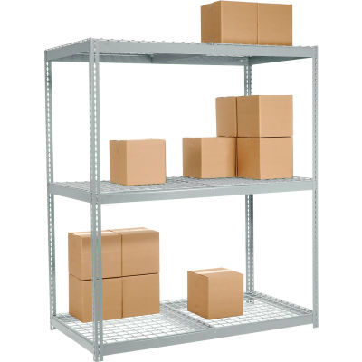 Global Industrial™ High Capacity Wire Deck Shelf 48"W x 24"D - Gray