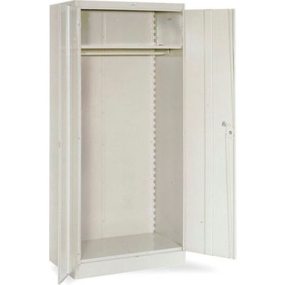 Lyon Wardrobe Storage Cabinet PP1096 - 36x24x78 - Putty