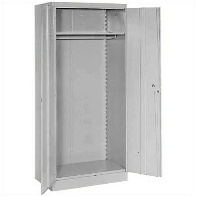 Lyon Wardrobe Storage Cabinet DD1095 - 36x24x78 - Gray