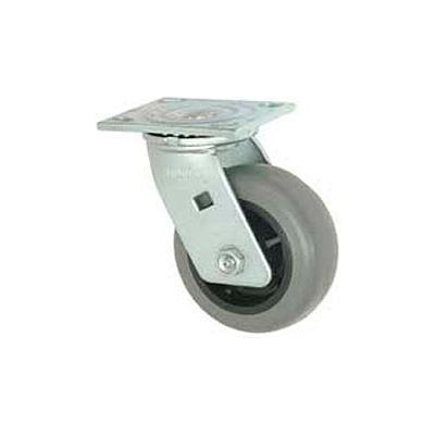 Faultless Swivel Plate Caster 1491-6 6" TPR Wheel