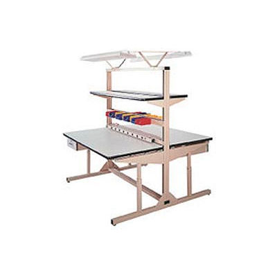 Pro-Line Steel Footrest, 48"W, Tan