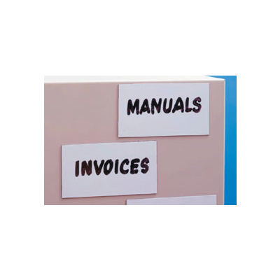 Magnetic Write-On Label 50 ft X 2"H Roll