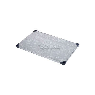 Nexel® S1836SZ Solid Galvanized Shelf 36"W x 18"D