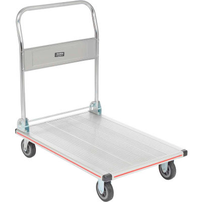 Global Industrial™ Folding Aluminum Platform Truck 36 x 24 600 Lb. Capacité