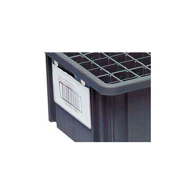 Quantique conductrice grille multiple conteneur Label titulaire LBL2X8CO - 8 x 2 vendu Pack 6