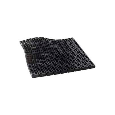 18 Length x 18 Width x 3/4 Thick Mason R18X18SW Super W Natural Rubber Vibration Isolation Pad 18 Length x 18 Width x 3/4 Thick Mason R18X18SW Super W Natural Rubber Vibration Isolation Pad