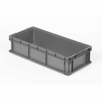 ORBIS Stakpak NXO3215-7GRAY Plastic Long Stacking Container 32 x 15 x 7-1/2 Gris