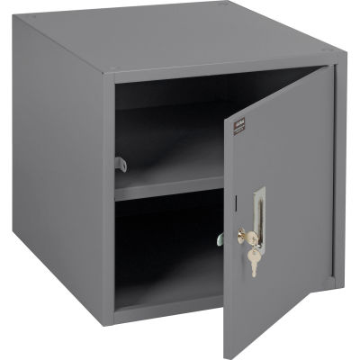 Global Industrial Storage Workbench Cabinet 17-1/4"W x 20"D x 16"H - Gray