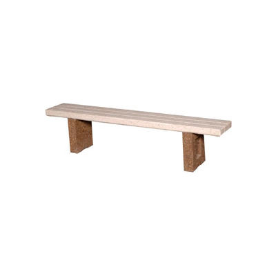 Concrete 48" Commercial Flat Bench