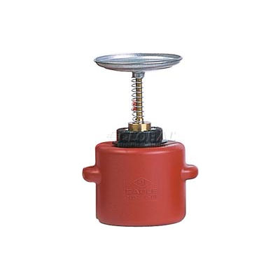 Eagle Safety Plunger Can - 1 Quart Polyethylene, P-711