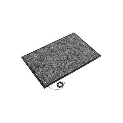 Crown® Stat-Zap® Anti-Static Carpet Mat 5/16" Thick 3' X 10' Gray