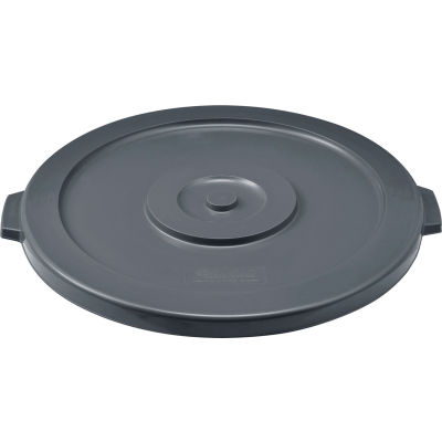 Global Industrial™ Plastic Trash Can Lid - Gris 44 gallons