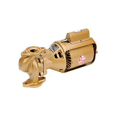 Three-Piece Bronze Series 100 BNFI Circulator Pump 106197LF - 1/12 HP