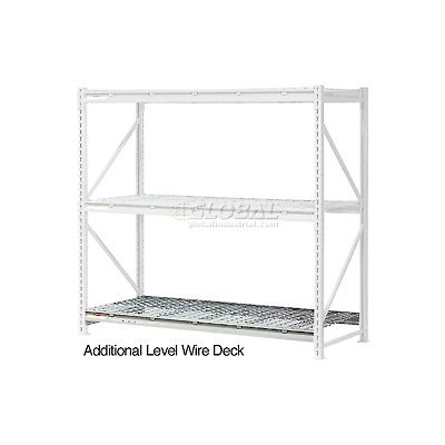 Global Industrial Additional Level, Wire Deck, 72"Wx48"D
