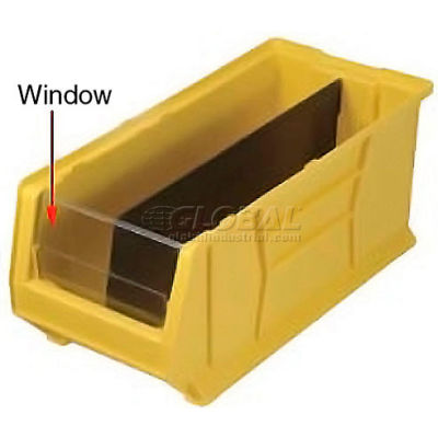 Quantum Clear Window WUS976 For Hulk Bins QUS976, QUS986, 16-1/2 x 29-7/8 x 15, Price Per Each