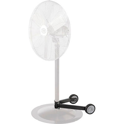 Global Industrial™ Fan Dolly pour ventilateurs de piédestal dia. 1-1/2 » à 2-1/4 »