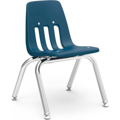 Virco® 9012 Classic Series™ Classroom Chair - Navy Vented Back - Pkg Qty 4