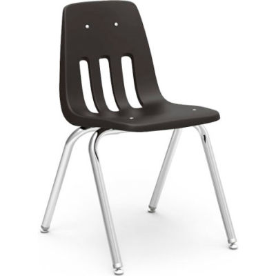 Virco® 9018 Classic Series™ Classroom Chair - Black Vented Back - Pkg Qty 4