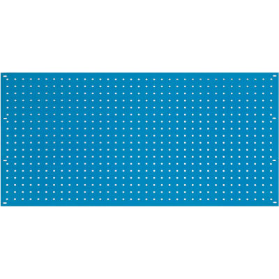 Global Industrial™ Panneau pegboard en acier 36 x 19, Bleu