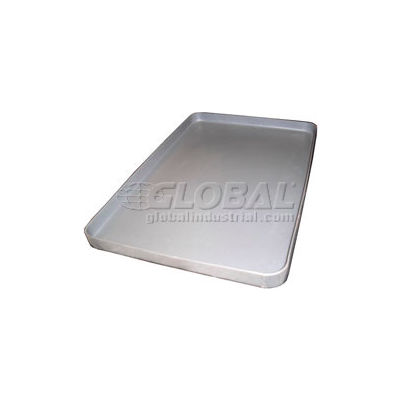 Plateau en plastique moulé par rotation 33-1/2 x24-1/2x1-1/2 Gray