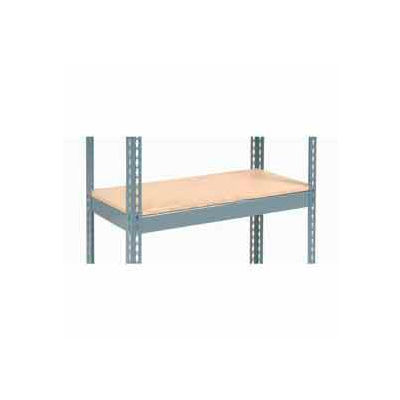 Global Industrial™ Additional Shelf Level Boltless Wood Deck 36"W x 18"D - Gray